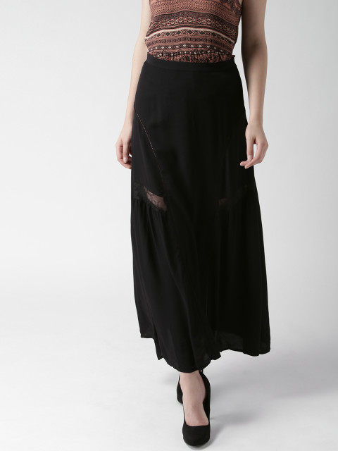 Forever 21 Black Maxi Skirt